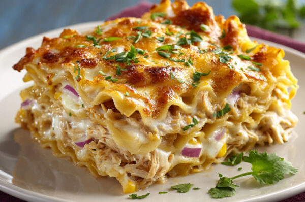 BBQ Chicken Lasagna